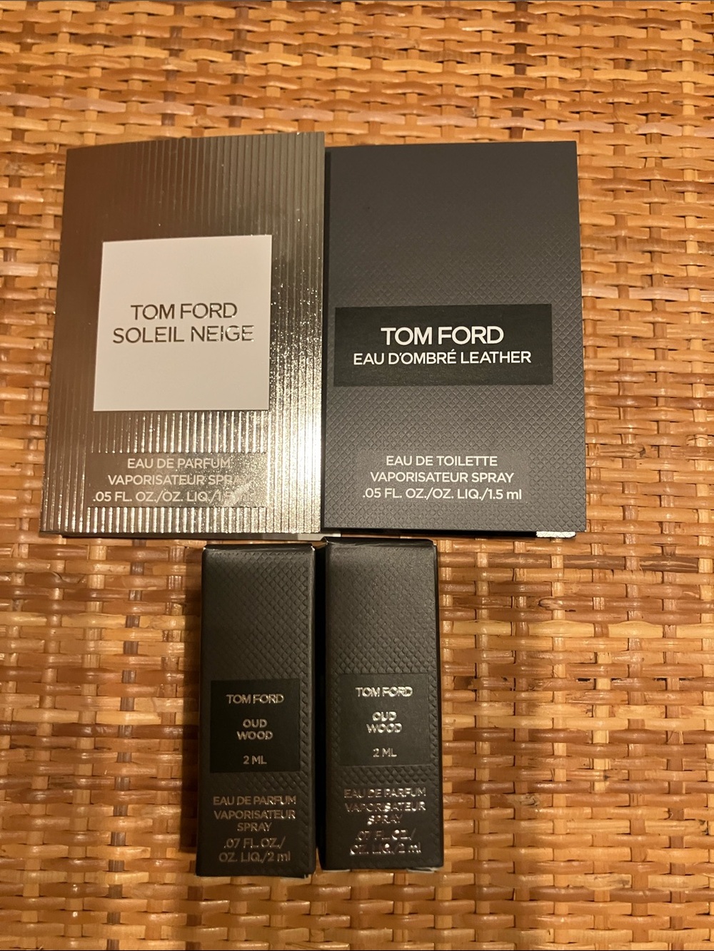 Tom Ford Eau de Parfum Sample Set NEW
